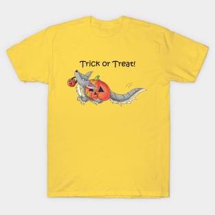 Nine Banded Jack o Lantern (With Text) T-Shirt